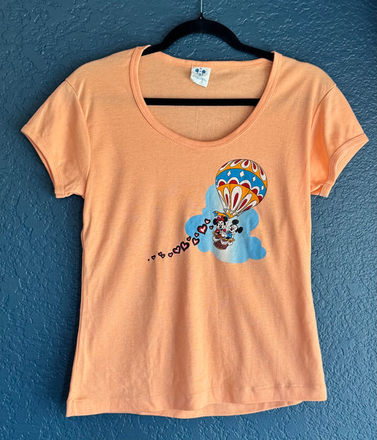 70s Mickey & Minnie Balloon Shirt