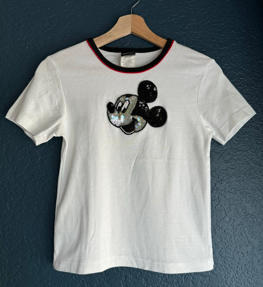 Mickey Mouse Sequin Baby Tee