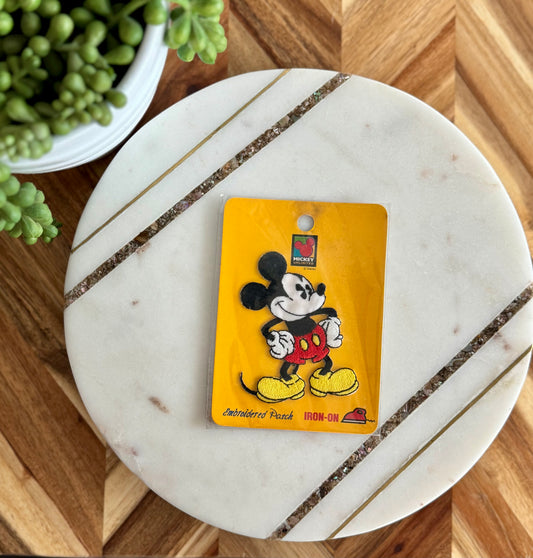 Mickey Mouse Iron on Patch