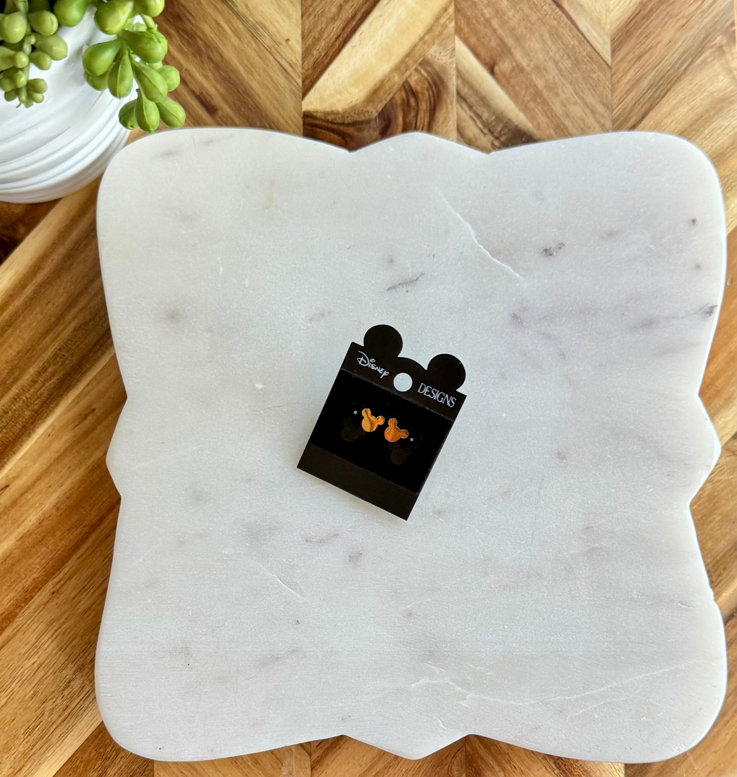 Mickey Stud Earrings - Two Pairs