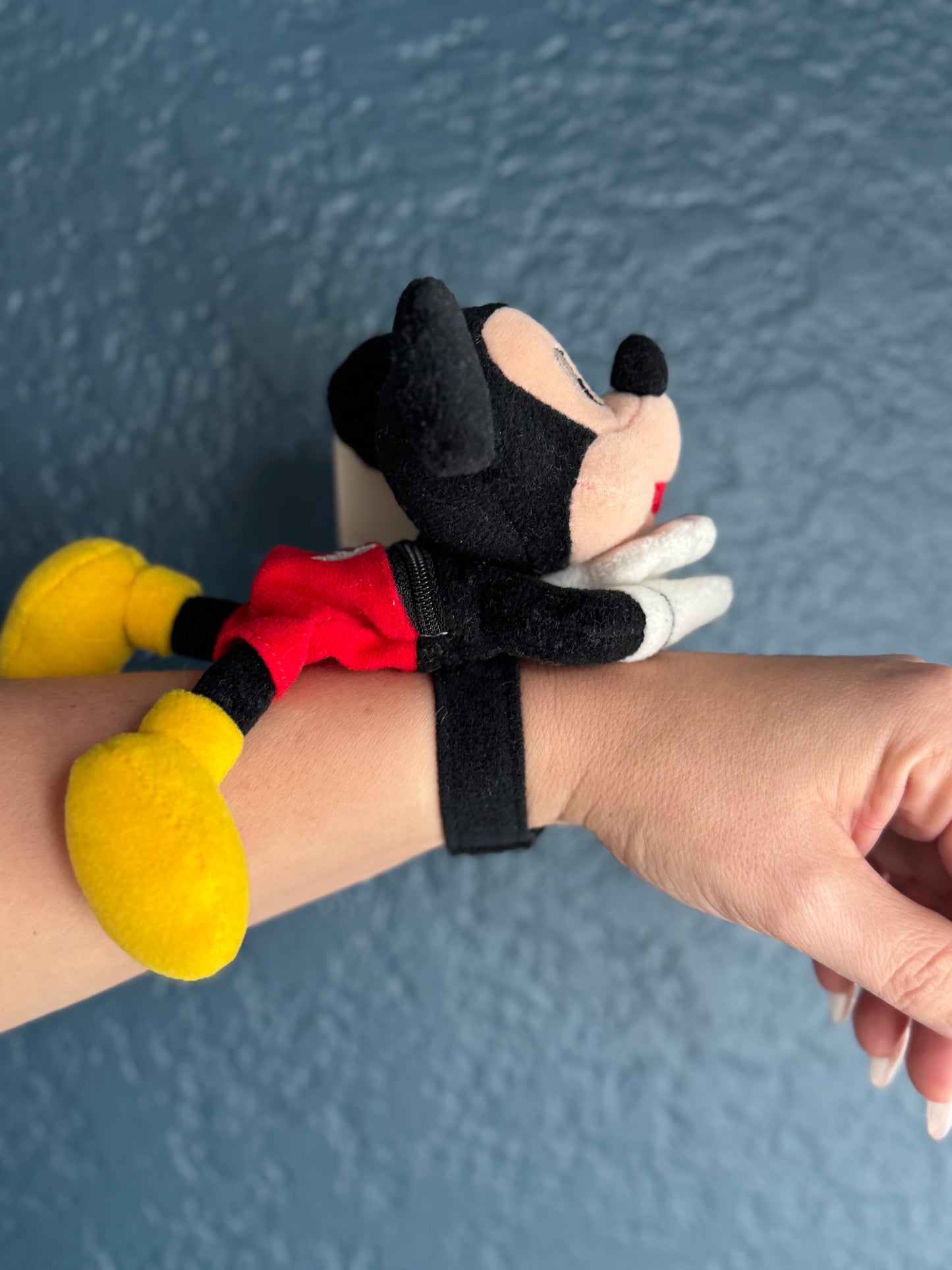 Mickey Mouse Plush Wrist Coin Pouch