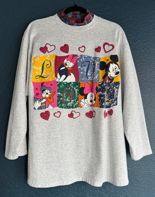 Mickey & Friends Love Sweater