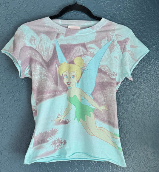 Y2K AOP Tinkerbell Baby Tee