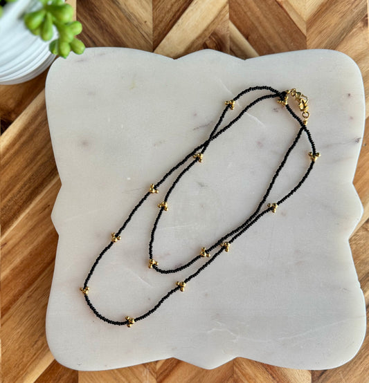 Napier Mickey Mouse Long Strand Necklace