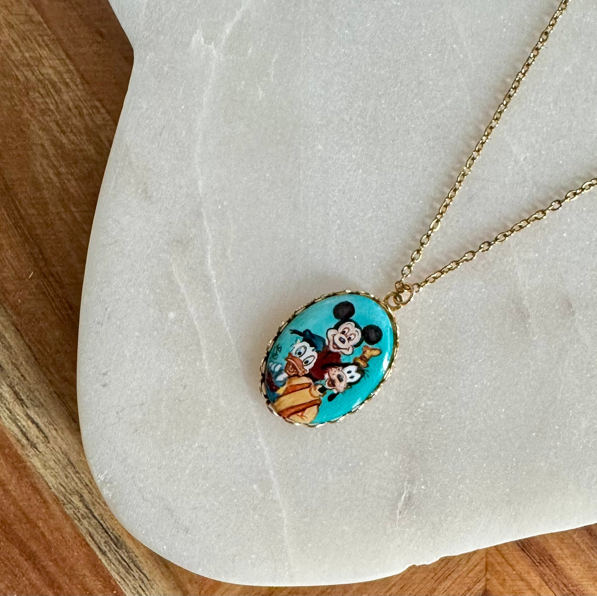 Disney Family Portrait Necklace