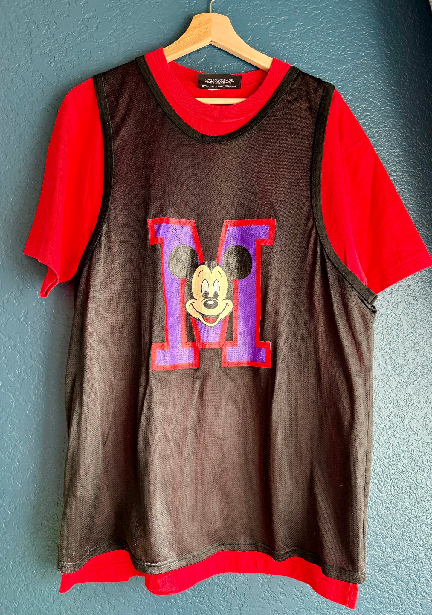 Mickey Mouse Basketball Jersey w/shirt