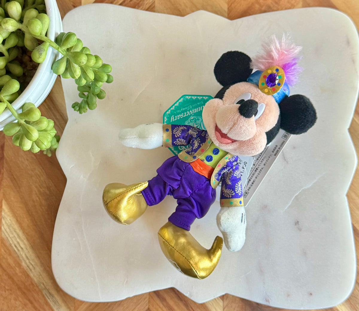 Arabian Mickey Mouse Plush Bag Charm / Key Chain