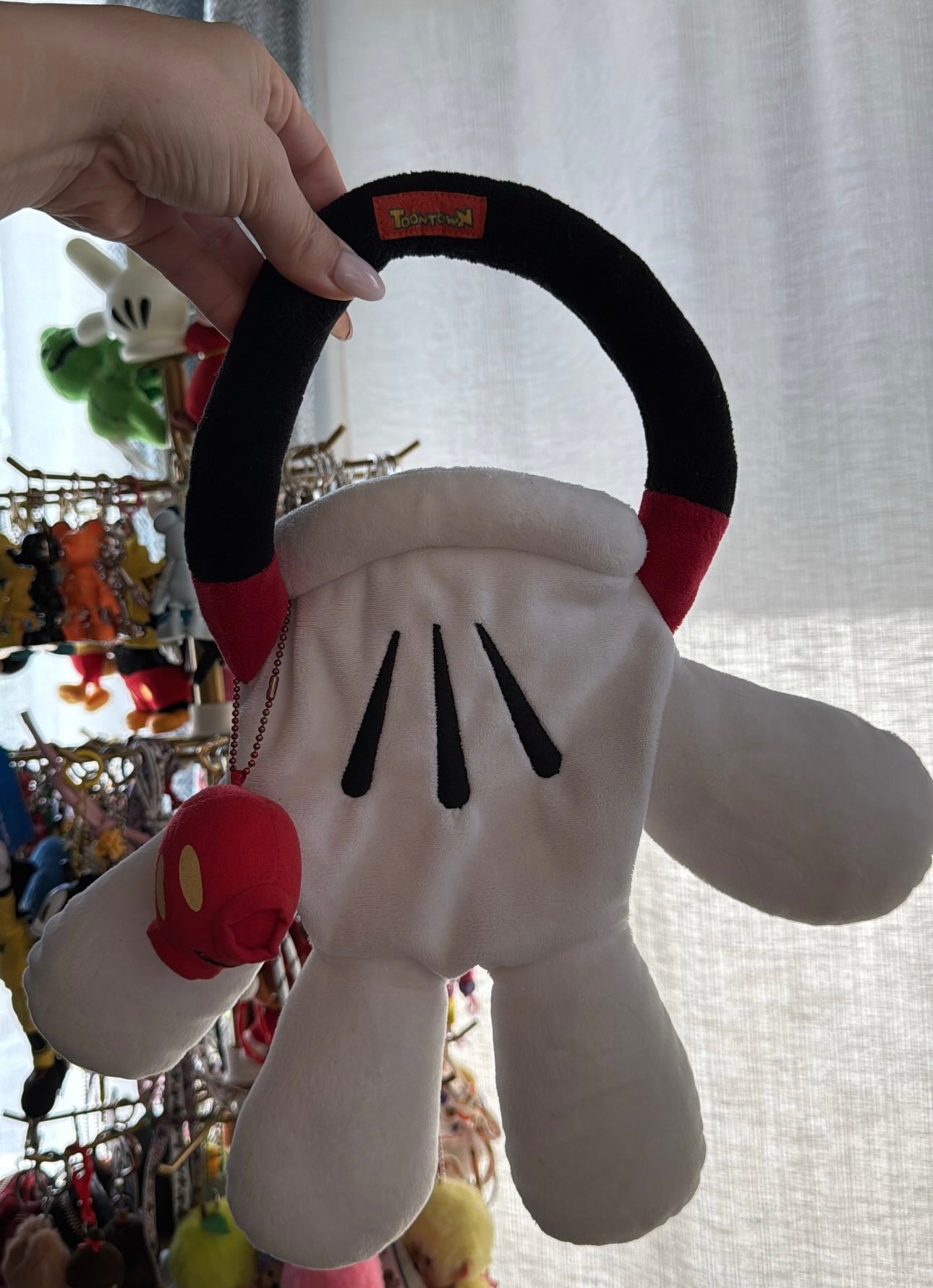 Tokyo Disneyland ToonTown Bag w/ Charm