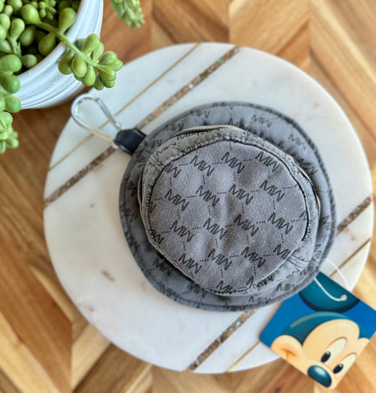 Bucket Hat Mickey Mouse Coin Pouch / Bag Charm