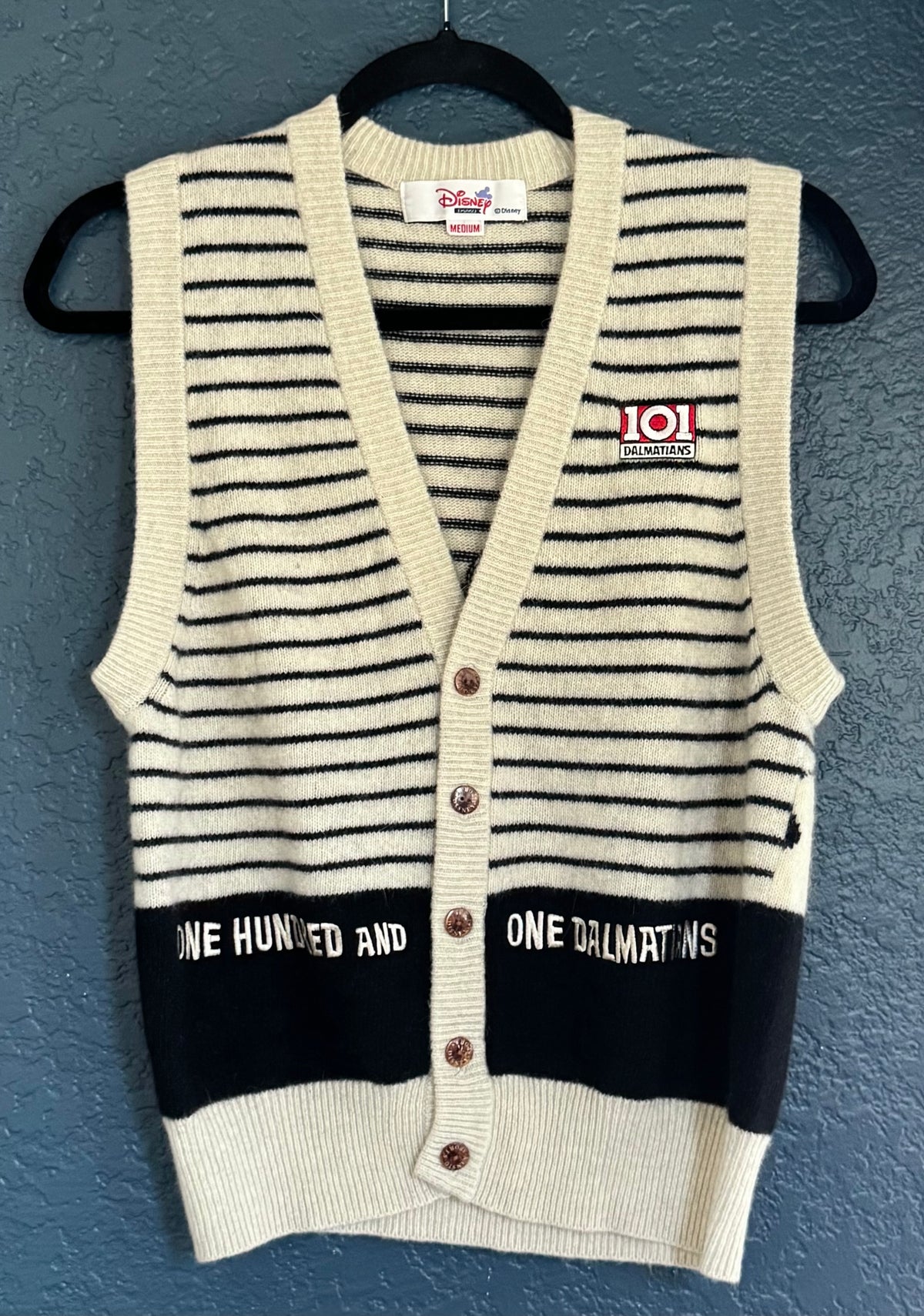 101 Dalmatians Double Sided Embroidered Vest