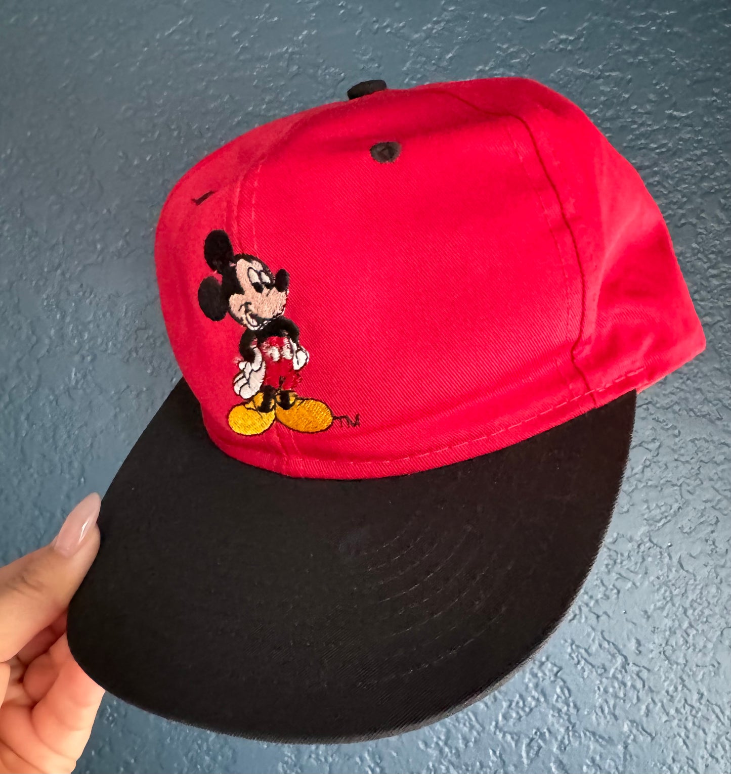 Red Mickey Mouse Hat