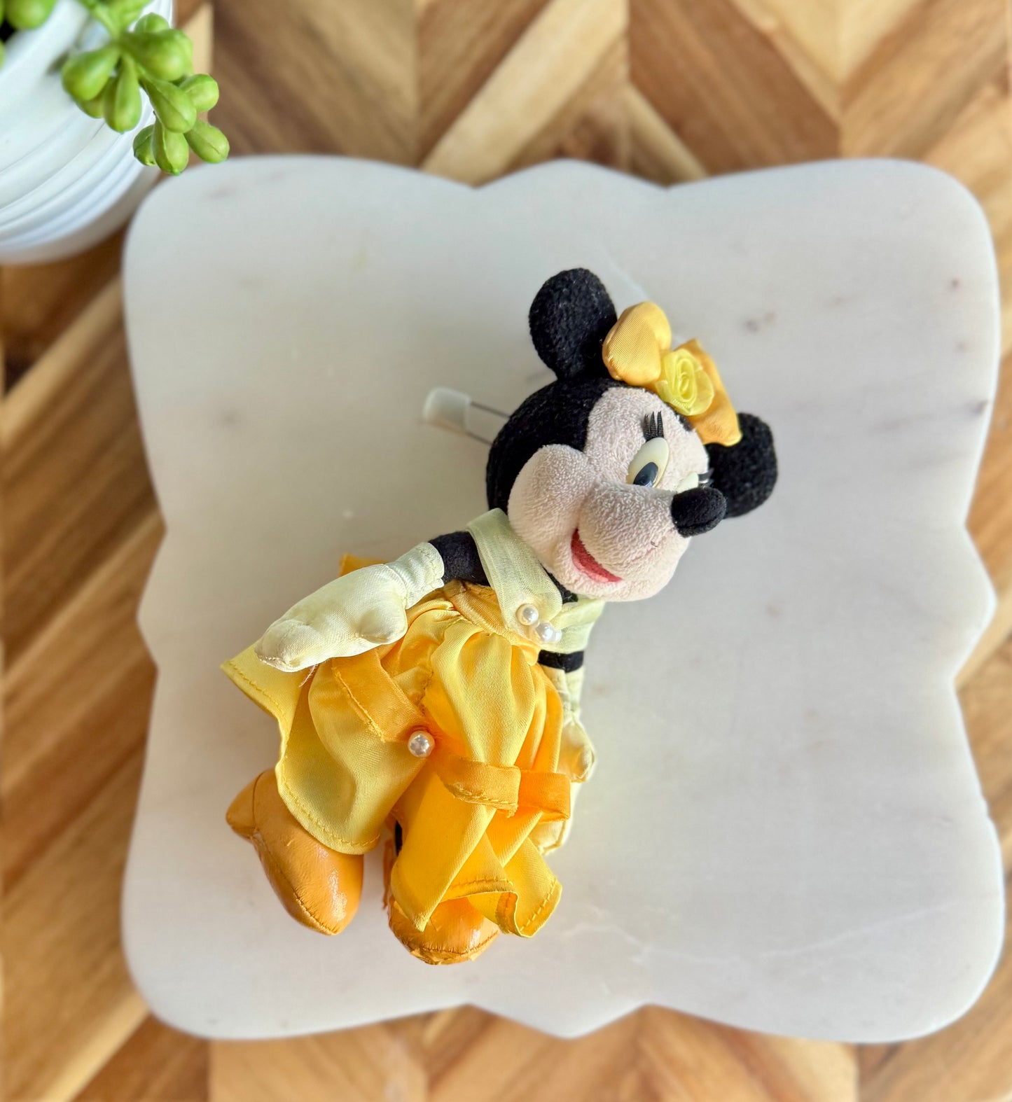 Princess Belle Minnie Bag Charm / Key Chain