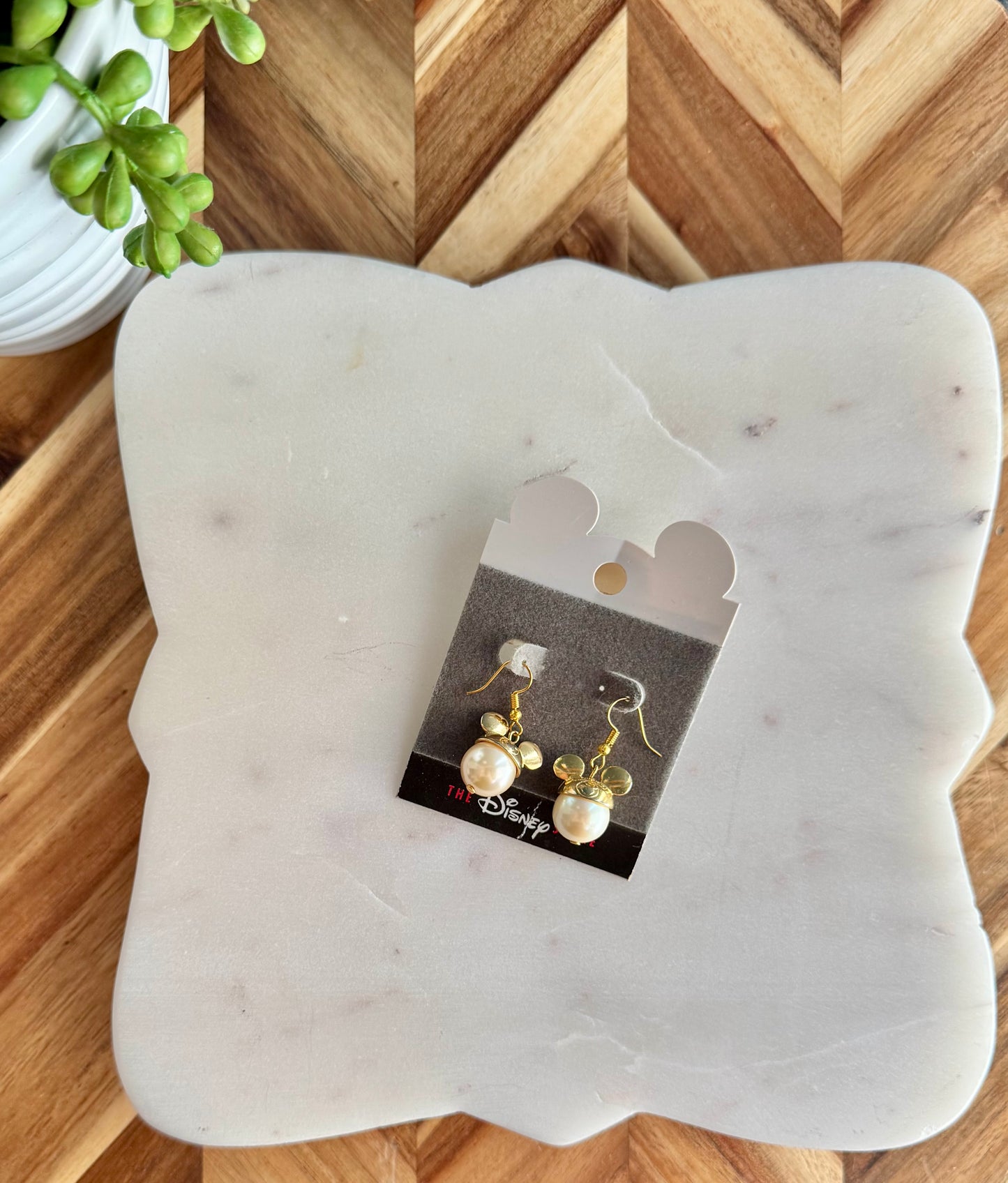 Mousketeer Pearl Earrings