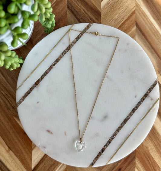 Mickey Mouse Crystal Necklace