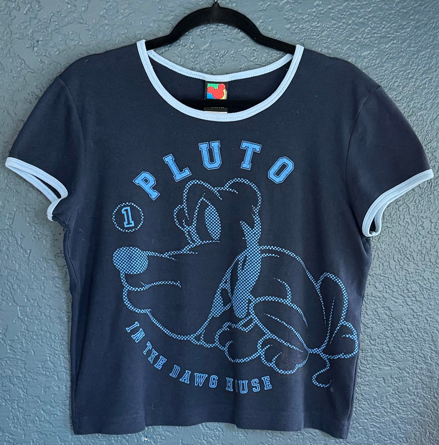 Pluto Ringer Baby Tee