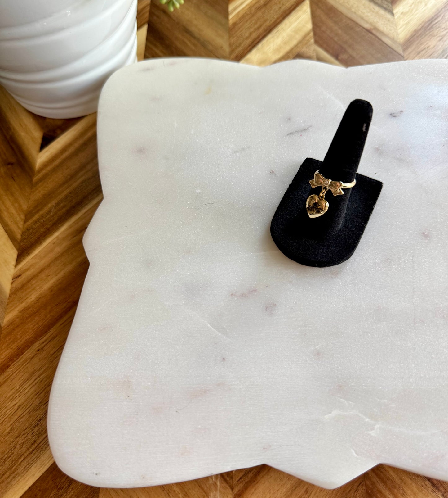 Mickey Mouse Heart Locket Ring