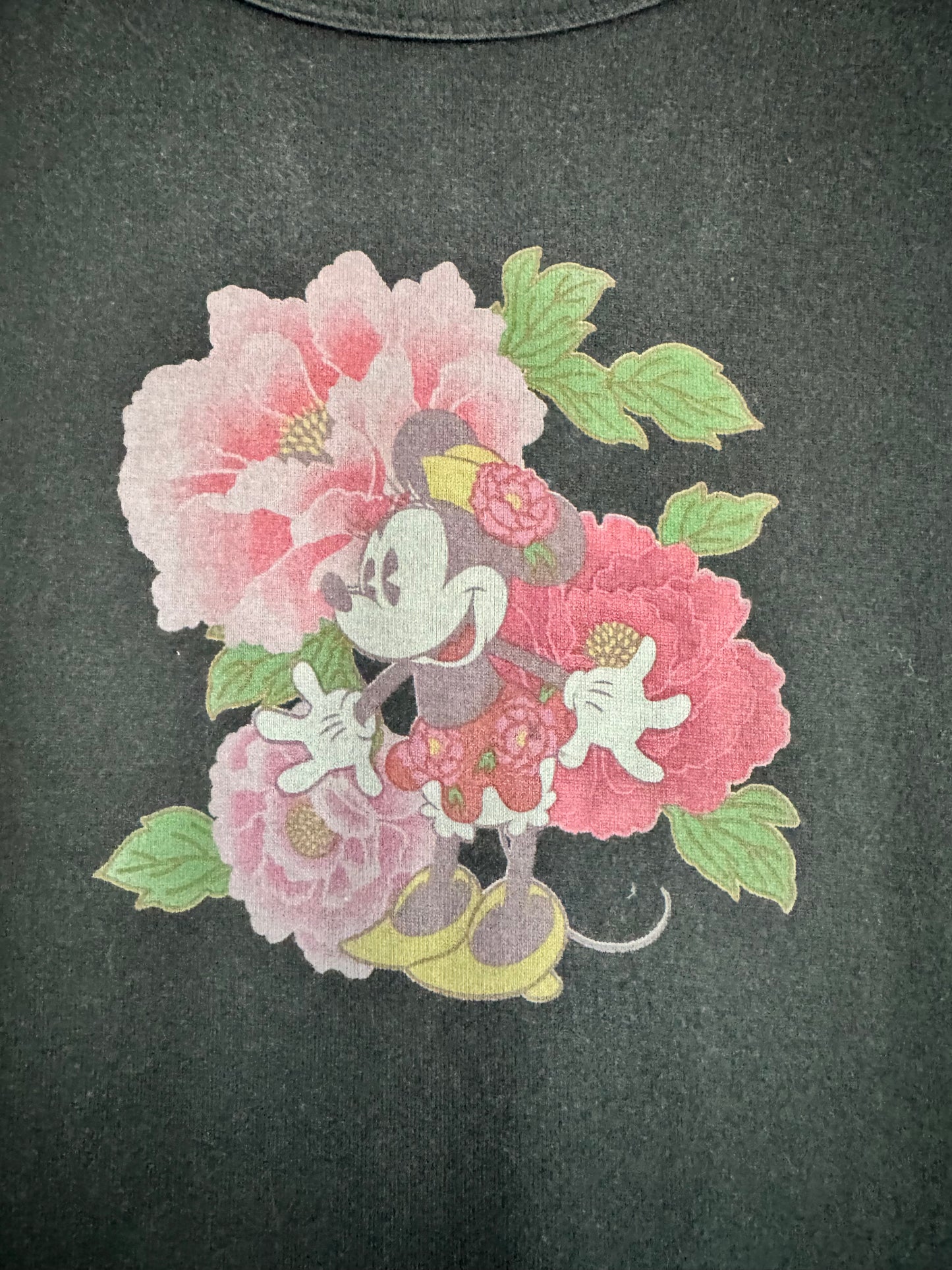 Minnie Mouse Flower Baby Tee