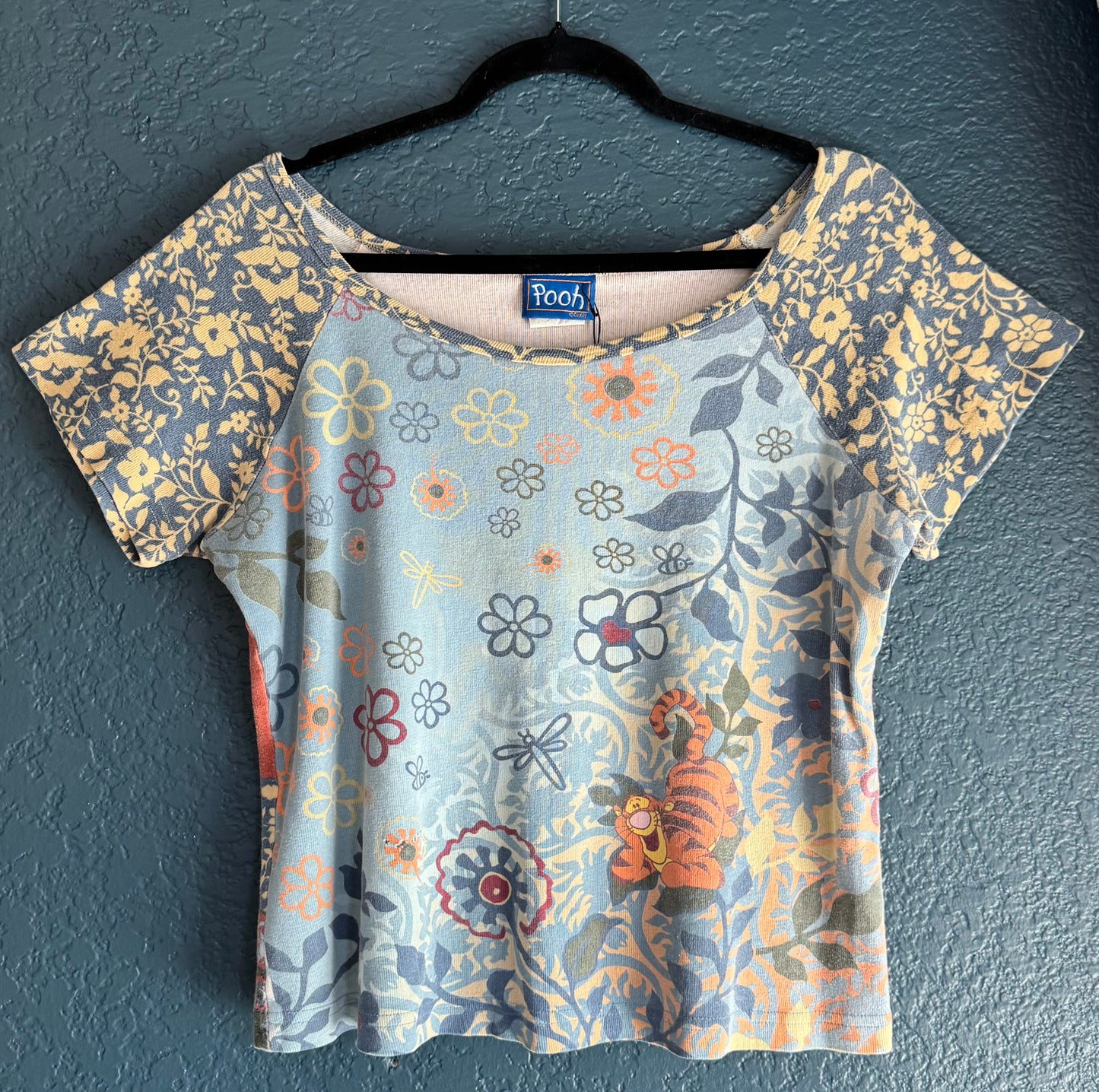 Y2K Tigger Baby Tee