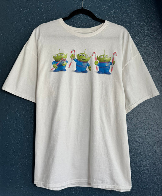 Toy Story Alien Candy Cane Shirt