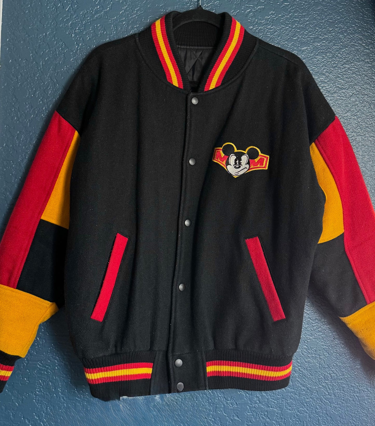 Varsity Mickey "Mick" Mouse Motorcycle Jacket