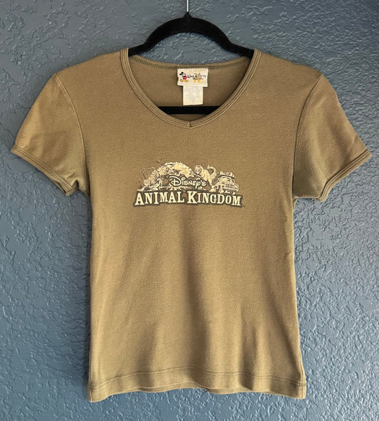 Y2K Animal Kingdom Baby Tee