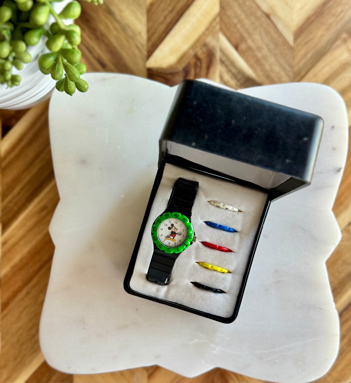 Interchangeable Face Mickey Watch