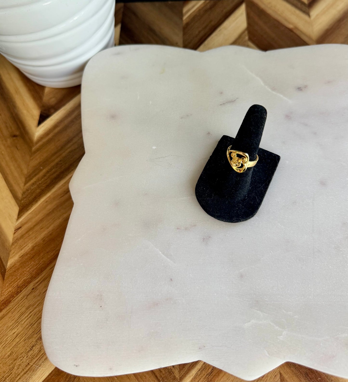 Tokyo Disneyland Mickey Heart Ring