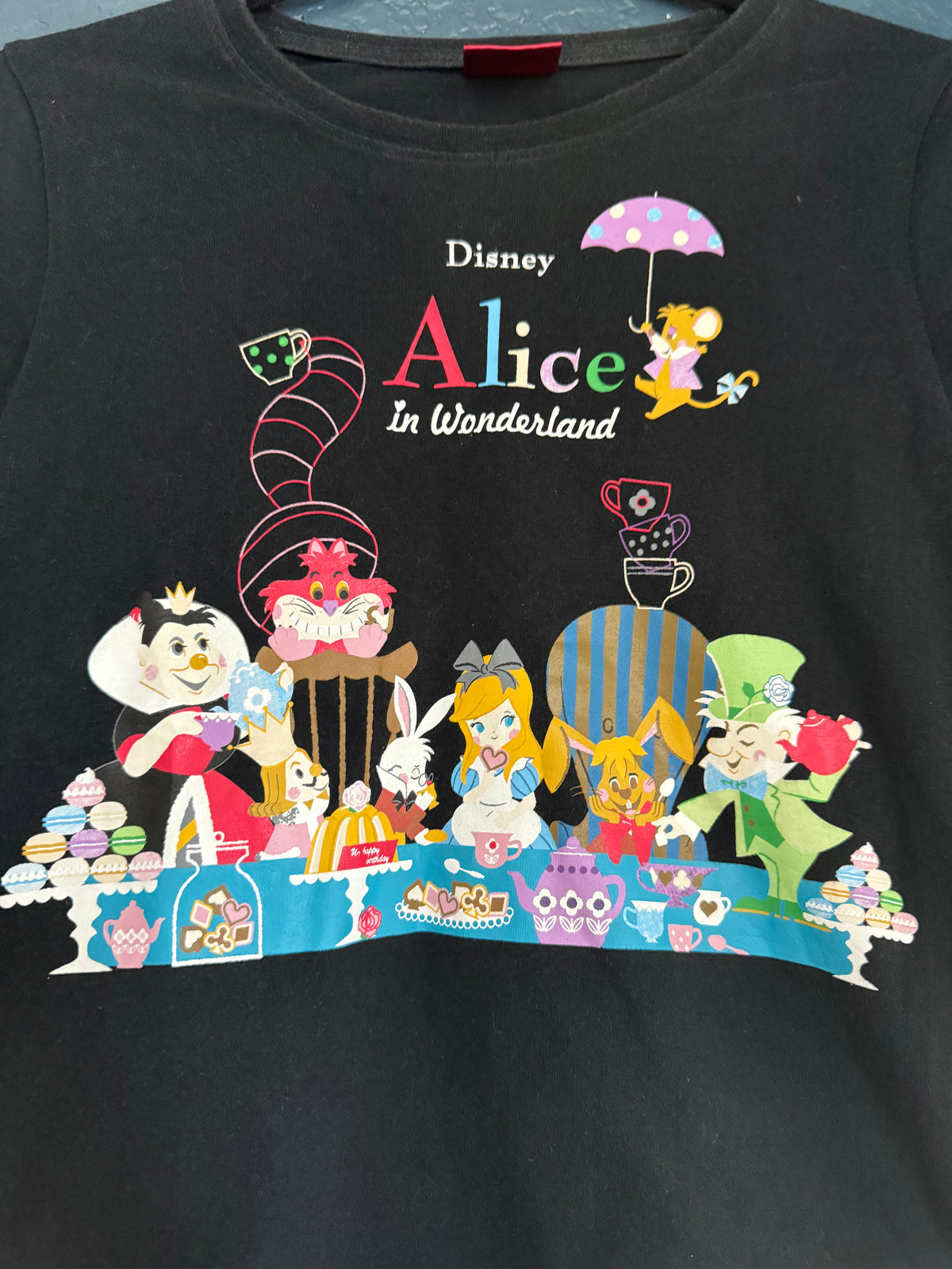 Alice in Wonderland Baby Tee