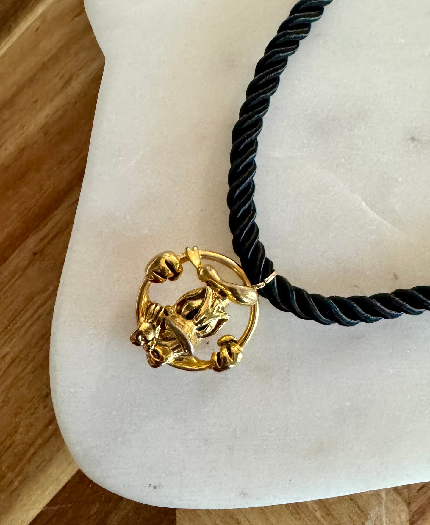 Napier Pendant Donald Cord Necklace