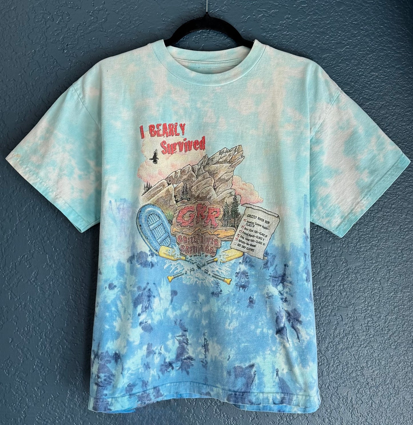 Tie Dye Grizzly River Shirt