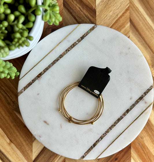 Mickey Mouse Bangle Bracelet Set