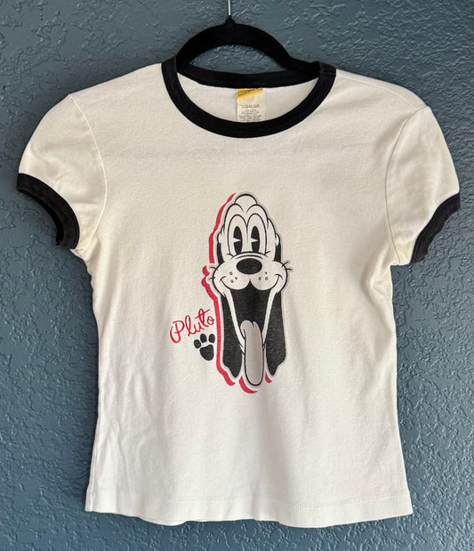 Pluto Ringer Baby Tee