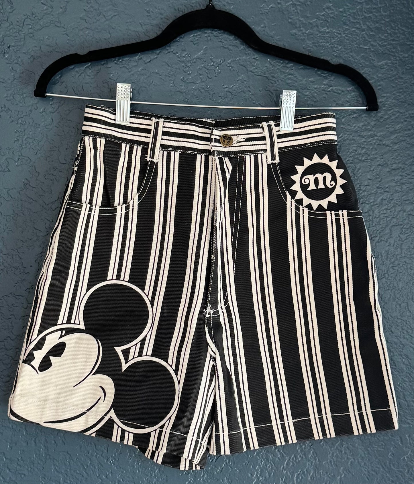 Mickey Mouse Denim Shorts