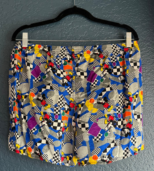 Silk Mickey Mouse Boxer Shorts