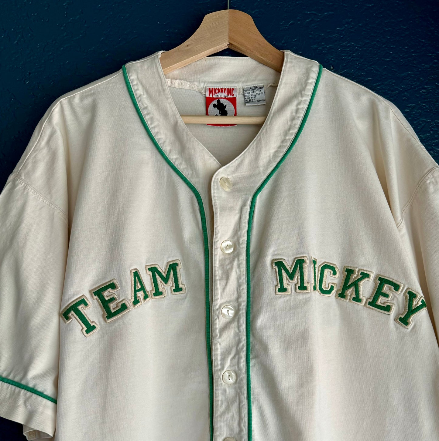 Team Mickey Baseball Jersey