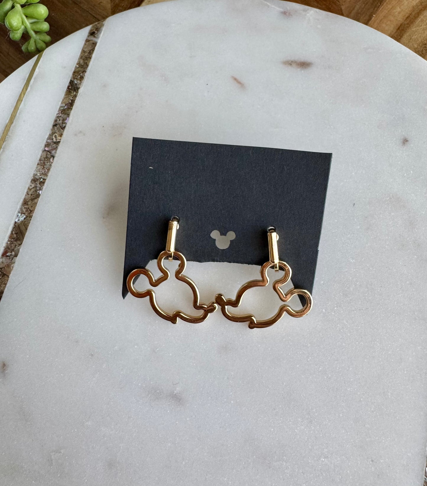 Mickey Mouse Profile Earrings