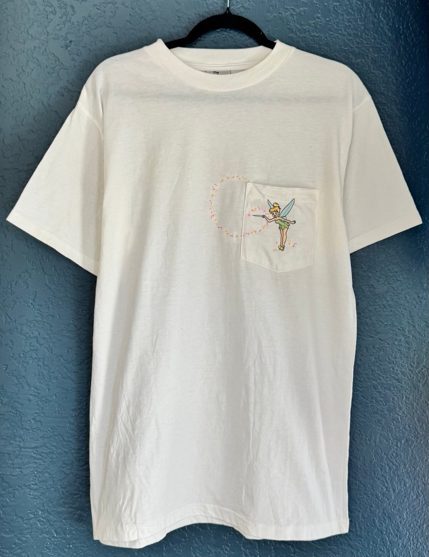 Embroidered Tinkerbell Pocket Shirt