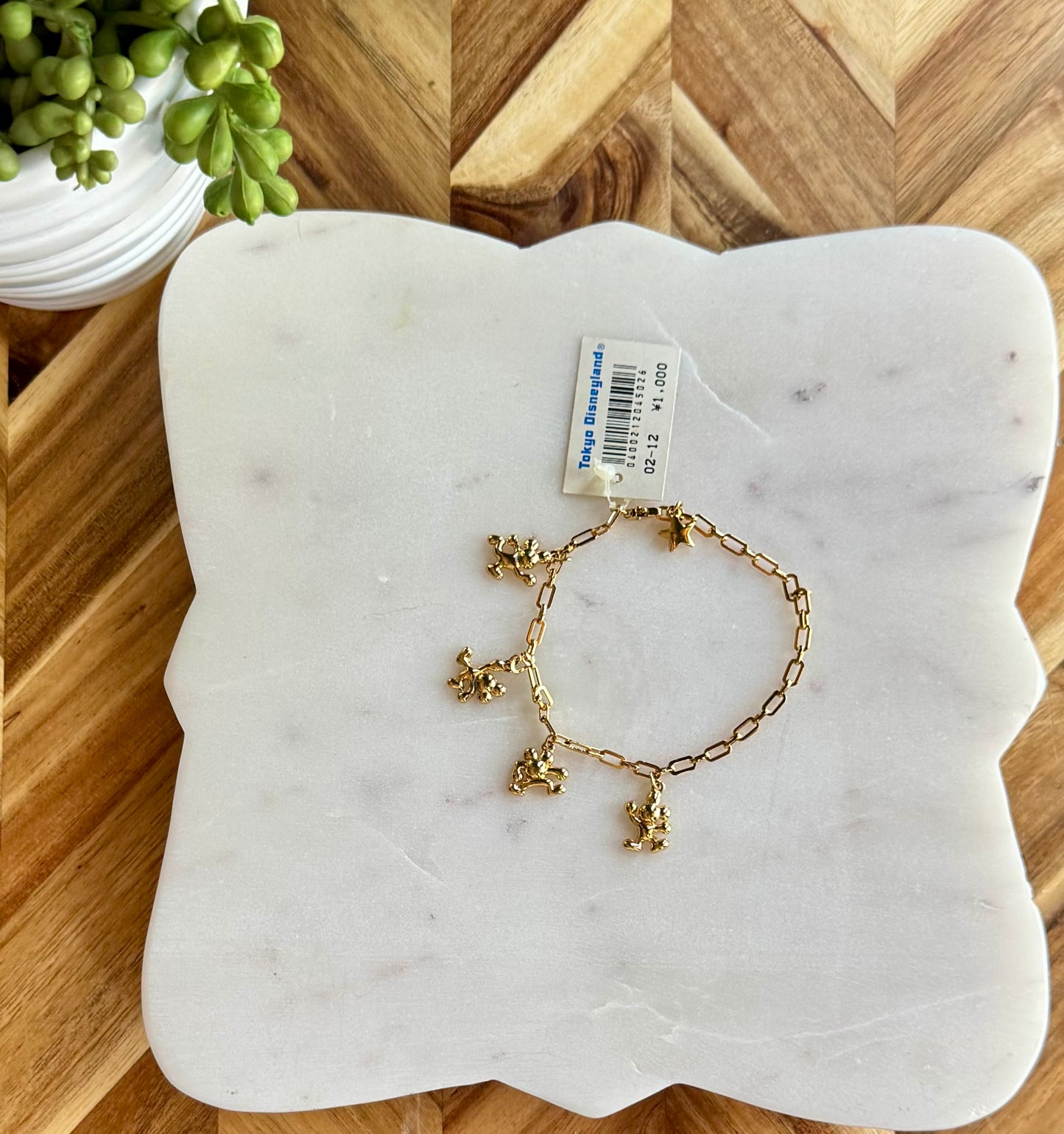 Mickey Mouse Charm Bracelet
