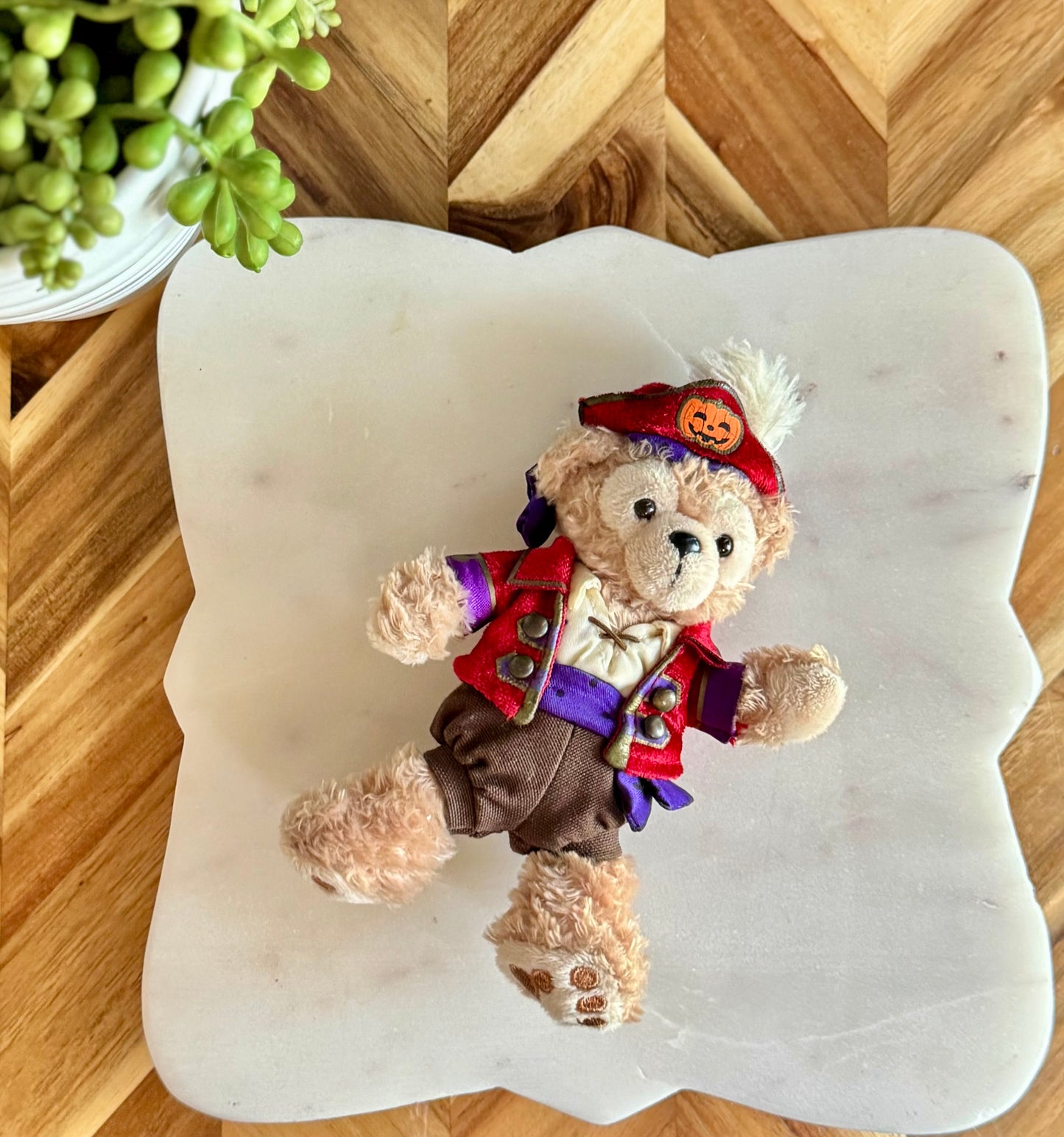 TDR Pirate Duffy Plush Bag Charm / Key Chain