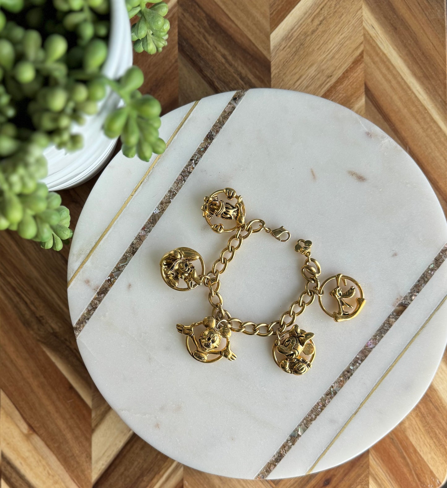 Napier Fab 5 Charm Bracelet