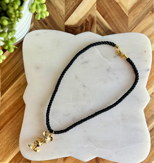 Mickey Mouse Chunky Cord Necklace