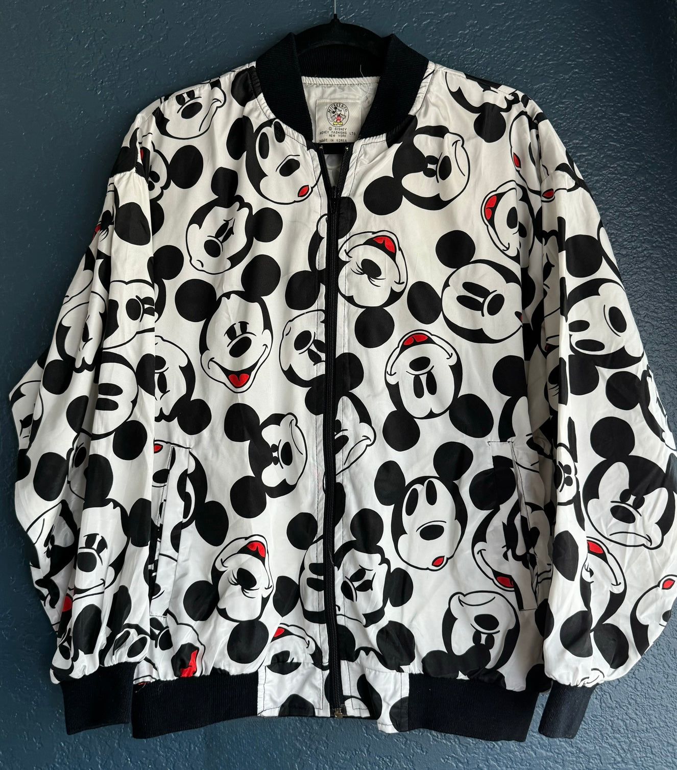 AOP Mickey Bomber Jacket