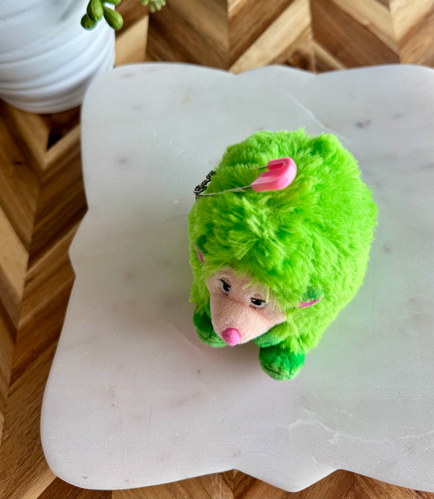 Wonderland Hedgehog Bag Charm / Key Chain
