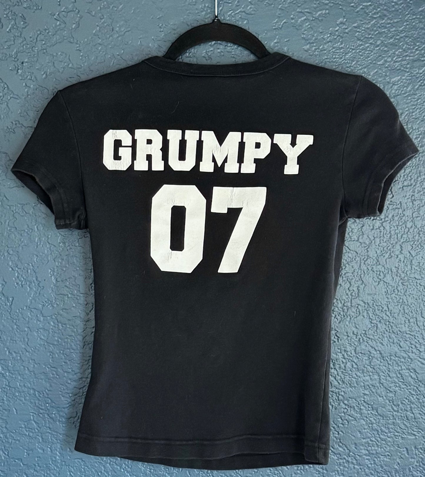 Grumpy Ringer Baby Tee