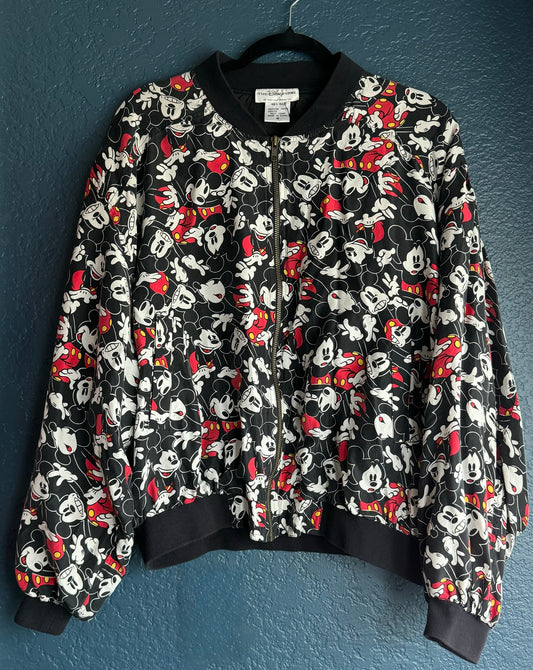 AOP Silk Bomber Jacket