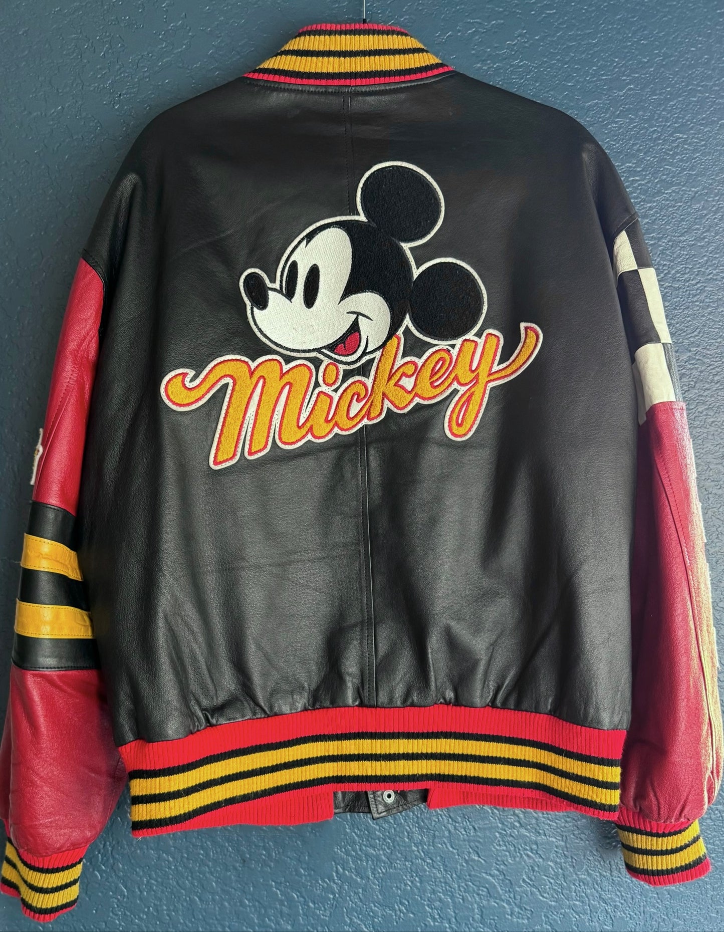 Mickey Mouse Leather Jacket