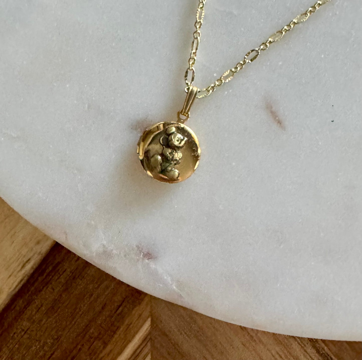 Small Mickey Mouse Locket Necklace