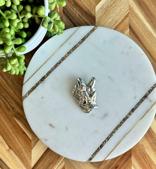 Sterling Silver Daisy Duck Pendant / Brooch