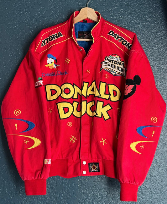 Red Donald Duck JH Design Daytona Jacket