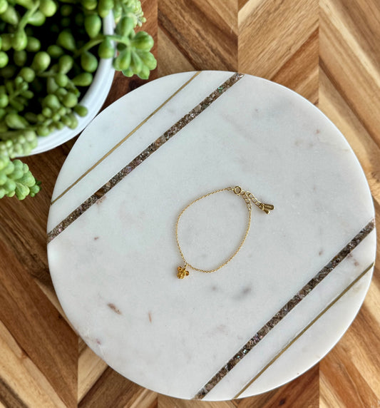 Dainty Mickey Mouse Charm Bracelet